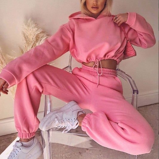 2 Piece Sweatsuits Fitness Sportswear
